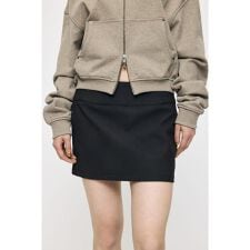 FAUX SUEDE MINI  スカート