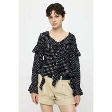 CHIFFON RUFFLE  ブラウス