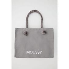 【新生活/大容量】MOUSSY SOUVENIR キャンバスバッグ