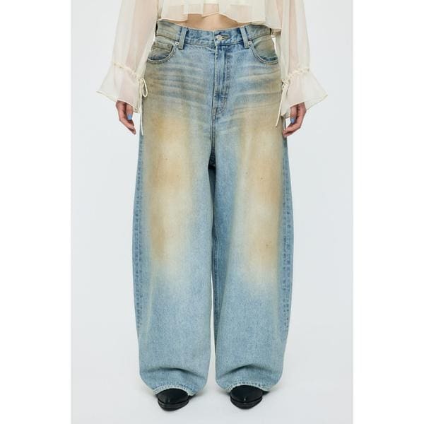 moussy DIRTY COCOON バギー マウジー サイズ2 DIRTY COCOON バギー | マウジー(MOUSSY) | マルイウェブチャネル