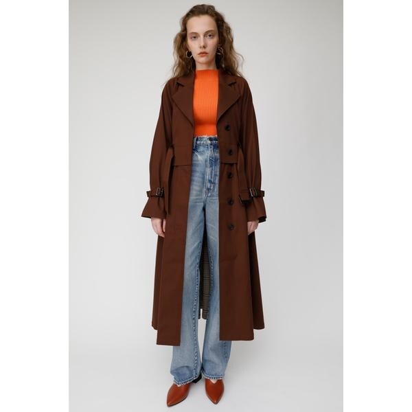 moussy｜BIG COLLAR MINI コート | Rakuten Fashion(楽天
