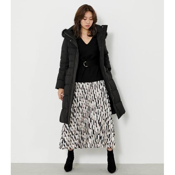 rienda Faux FurミディライトダウンCT Faux FurミディライトダウンCT | リエンダ(rienda) | マルイ