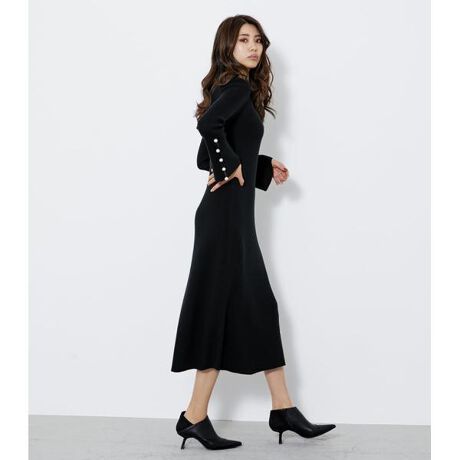 フェイクパールスリットニットop リエンダ Rienda ファッション通販 マルイウェブチャネル Ca000 741 52 01