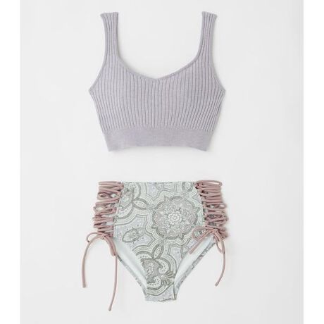 ニットキャミペイズリーカップビキニ リエンダ Rienda ファッション通販 マルイウェブチャネル Cb002 655 87 01