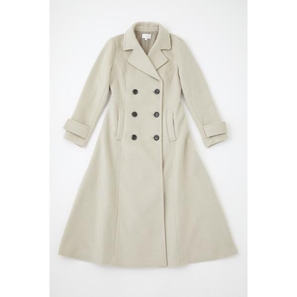 【新品未使用】rienda リエンダ　#22 シンデレララインコート　ホワイト rienda ＃22シンデレララインコート BEG -ファッション通販 FASHION WALKER