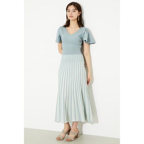 リエンダ pleat Layered knit op ❤️【送料込】rienda☆ Layered  