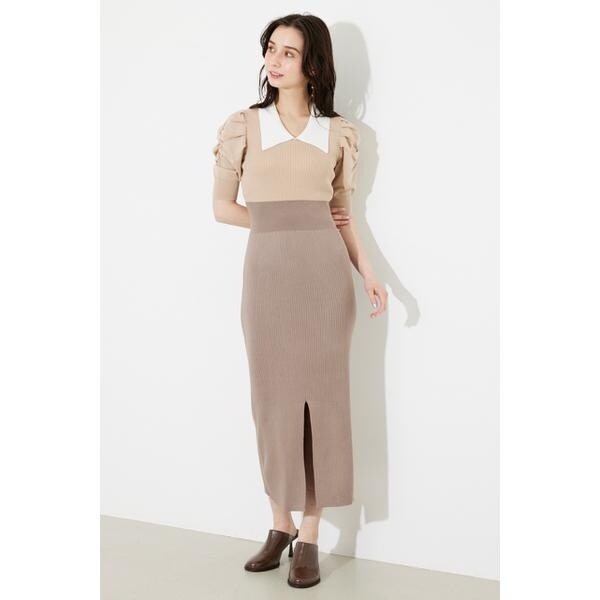 2WAYホルターネックロンパース 夏服（ワンピース）｜rienda