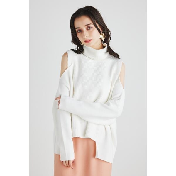 オープンショルダールーズKnit TOP | リエンダ(rienda) | マルイ