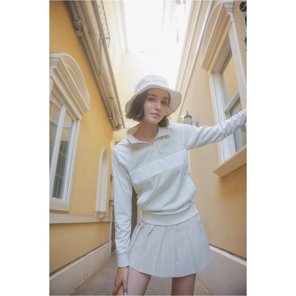 RIENDA GOLF】ハーフジップライトブルゾン | リエンダ(rienda