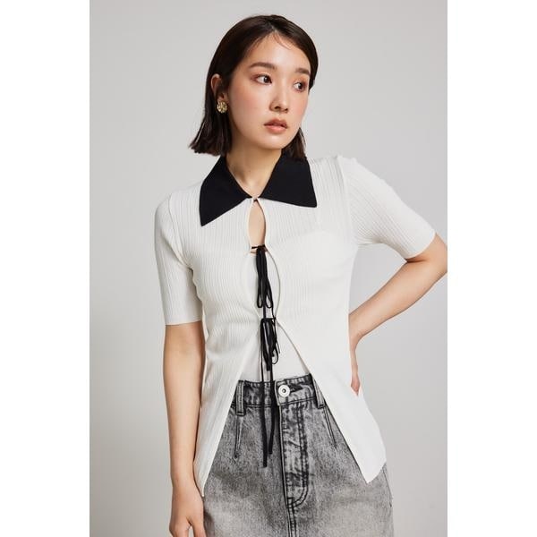 [�}���C]�w�U�[�J���[���{��knit TOP/���G���_�irienda�j Multi_1