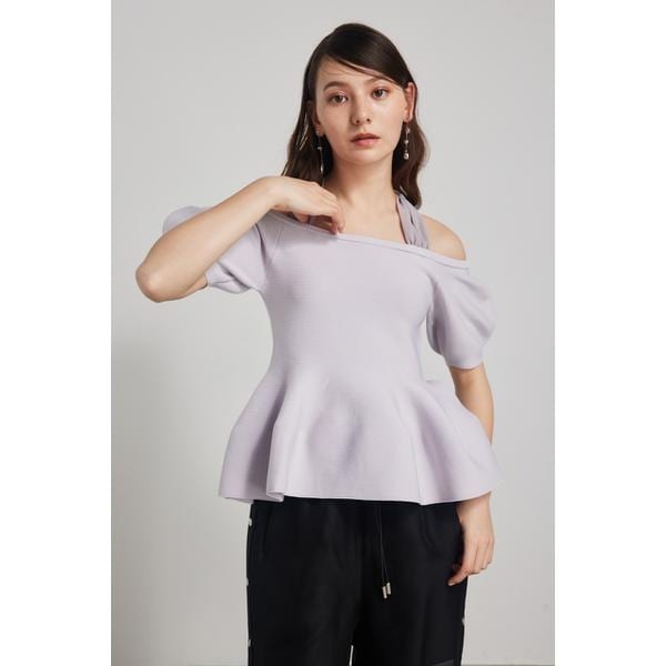 新品タグ付き【RIENDA GOLF】リエンダ　ゴルフ　コンパクトニットTOP RIENDA GOLF】ノースリーブーブコンパクトニットトップス 夏服