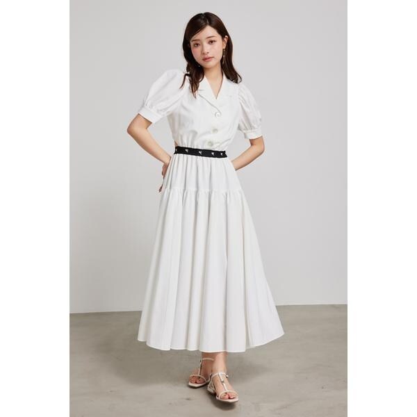 rienda♡バックオープンロゴベルトOP バックオープンロゴベルトOP | リエンダ(rienda) | マルイウェブ