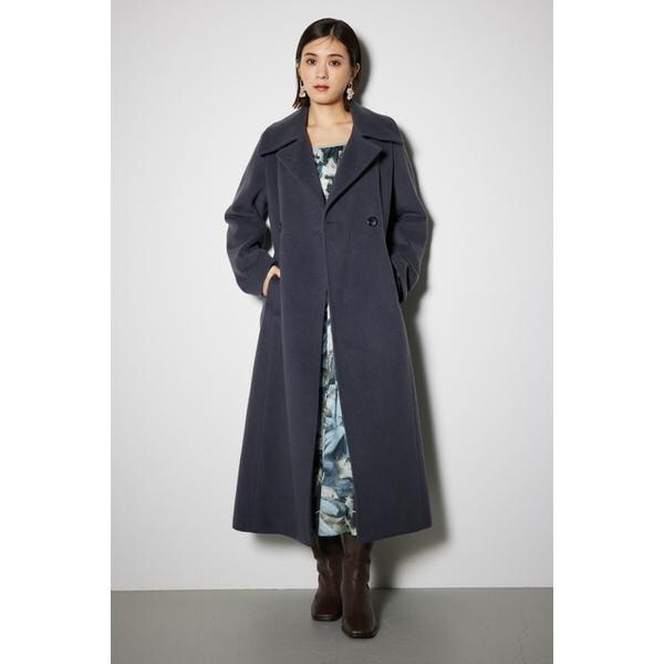 スタンドカラーシェイプドチェスターコート | リエンダ(rienda