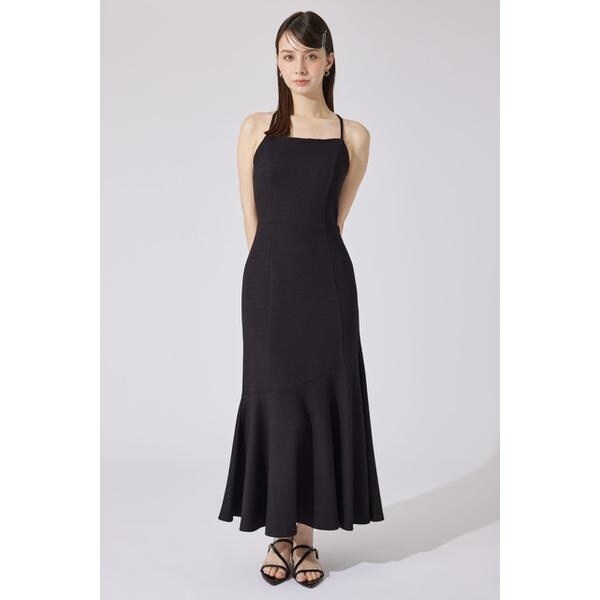 新品♡カップ付きチュールコンビカットキャミワンピース　フレイアイディー　fray カップ付きチュールコンビカットキャミワンピース(マキシ