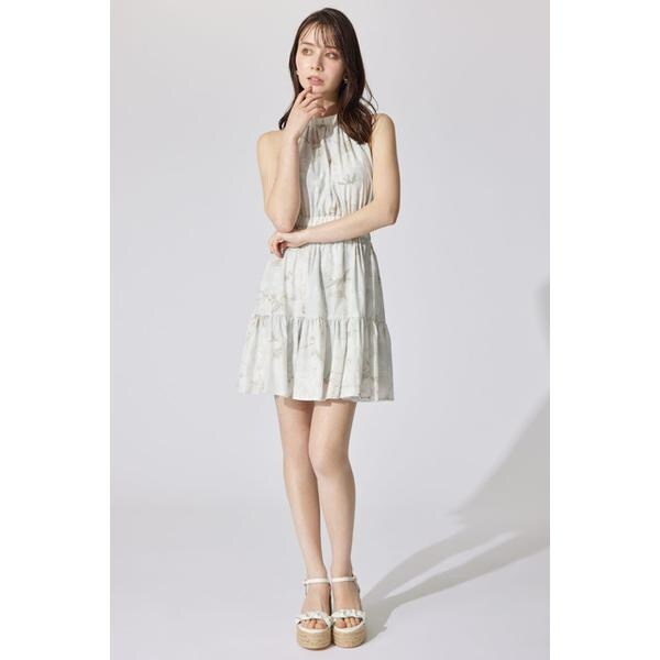 AKB48 千葉恵里さん着用・女神ワンピ】ホルターネックギャザーミニフレ