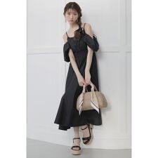 【AKB48 千葉恵里さん着用】メニーウェイフレアワンピース