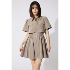 【岡崎紗絵さん着用アイテム】バストフレアミニワンピース