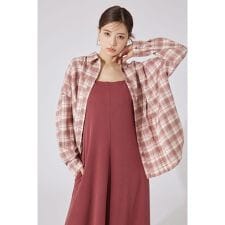 【AKB48 千葉恵里さん着用】オーバールーズシャツトップス