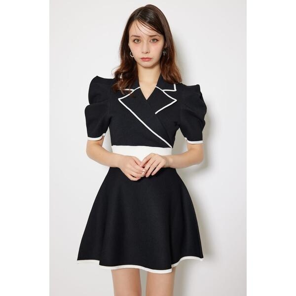 rienda リエンダ プリーツフレア ミニ ワンピース 楽天市場】【SALE／30%OFF】プリーツフレアSLV KnitミニOP