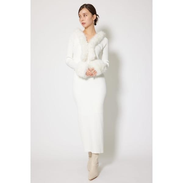 フェイクファーレディーニットワンピース | リエンダ(rienda) | マルイ