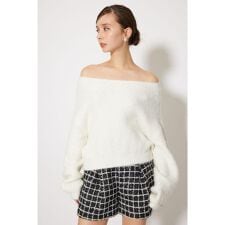 リエンダ(rienda)のオフショルニットトップス