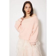 リエンダ(rienda)のオフショルニットトップス