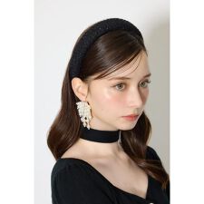 ツイードカチューシャ