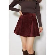 ボンディングコーデュロイミニスコートショートパンツ