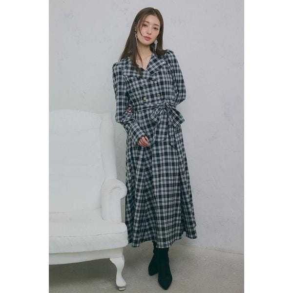 L.B CANDY STOCK]ブラウスセットビジューベロアキャミワンピース