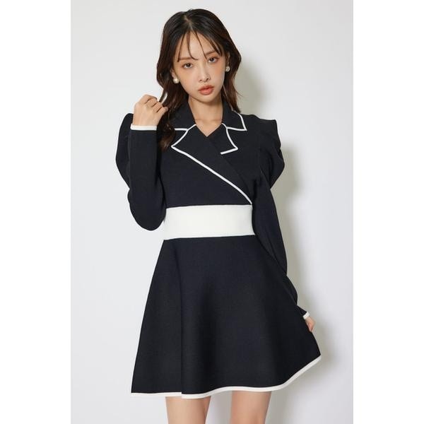 セーラーディティールフレアワンピース | リエンダ(rienda) | マルイ