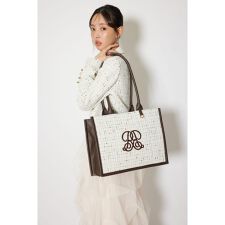 RRロゴツイードトートバッグ