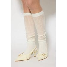 ストーン付きシアーソックス