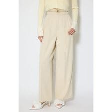 ベルトポイントハイウエストワイドパンツ