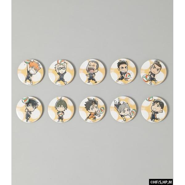 ハイキュー！！］ハイキュー!!SD缶バッジ55mm | アールフォー