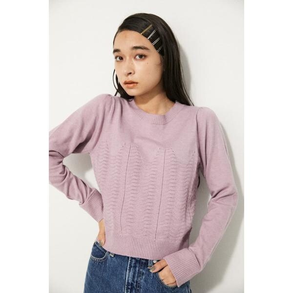 イシカワラボ　アンテアシーム　nuance hem knit CATEGORY インナー | ISHIKAWA-LABO