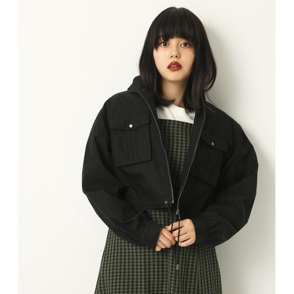 LAGUA GEM ビッグポケットミリタリーJK LAGUA GEM BIG POCKET MILITARY JK KHA -ファッション通販