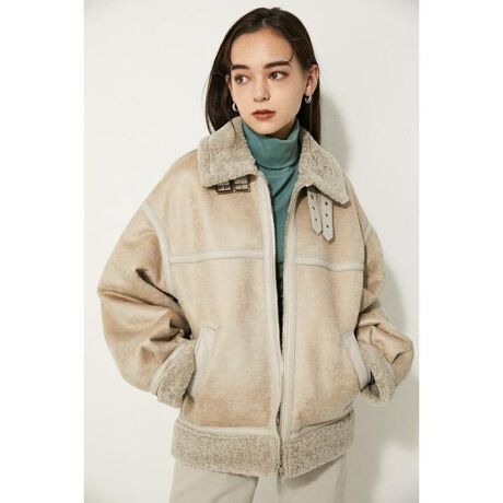 SHORT MOUTON COAT | ラグア ジェム(LAGUA GEM) | マルイウェブチャネル 