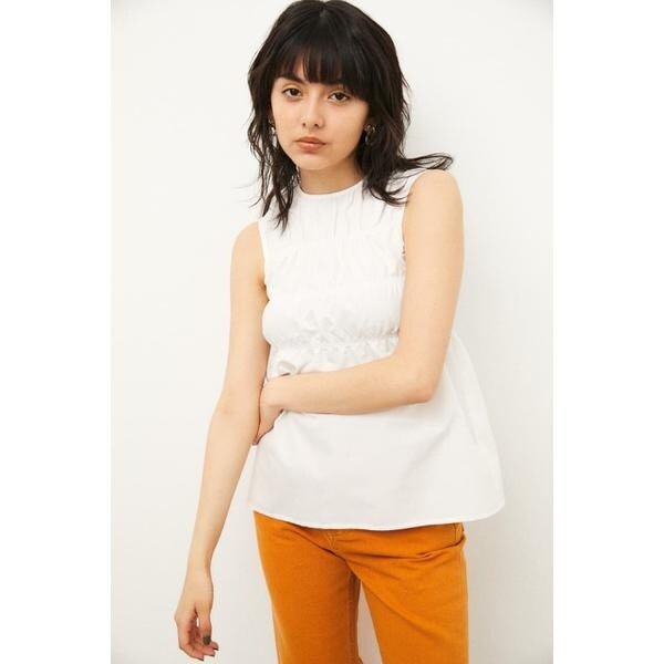 SLEEVELESS GATHER TOPS | ラグア ジェム(LAGUA GEM) | マルイ