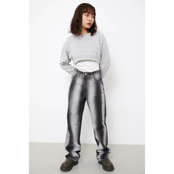 CONTRAIL BLEACH STRAIGHT DENIM | ラグア ジェム(LAGUA GEM