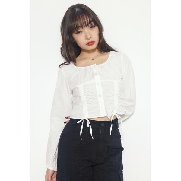 HEM SHIRRING トップス | ラグア ジェム(LAGUA GEM) | マルイ