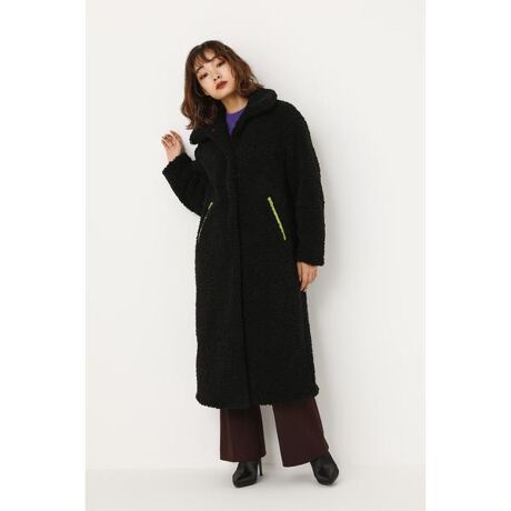 BOA LONG COAT | ラグア ジェム(LAGUA GEM) | マルイウェブチャネル 