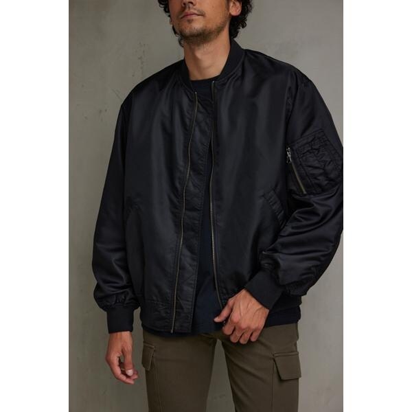 ライトMA-1ジャケット | アズールバイマウジー(AZUL BY MOUSSY