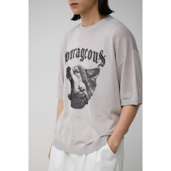 [�}���C]Couragcous�v�����g�����j�b�g/�A�Y�[���o�C�}�E�W�[�iAZUL BY MOUSSY�j L/GRY1