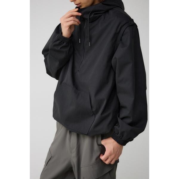 アウター 「袖2WAY」「MEN」デタッチャブル アノラック メンズ PW CIRCULUS 袖2WAYプリントデタッチャブル アノラック PW