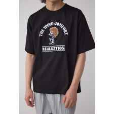 アズールバイマウジー(AZUL BY MOUSSY)のアフロオジサンTシャツ