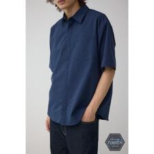 アズールバイマウジー(AZUL BY MOUSSY)のC/T切り替え比翼半袖シャツ