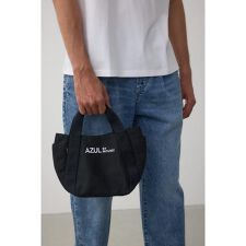 アズールバイマウジー(AZUL BY MOUSSY)のキャンバスロゴミニトート