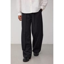 アズールバイマウジー(AZUL BY MOUSSY)のペンシルストライプワイドパンツ