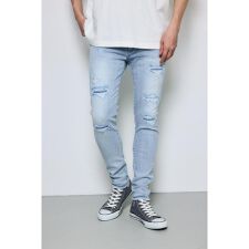 【AZUL定番デニム】AZUL DENIM リペアスキニー