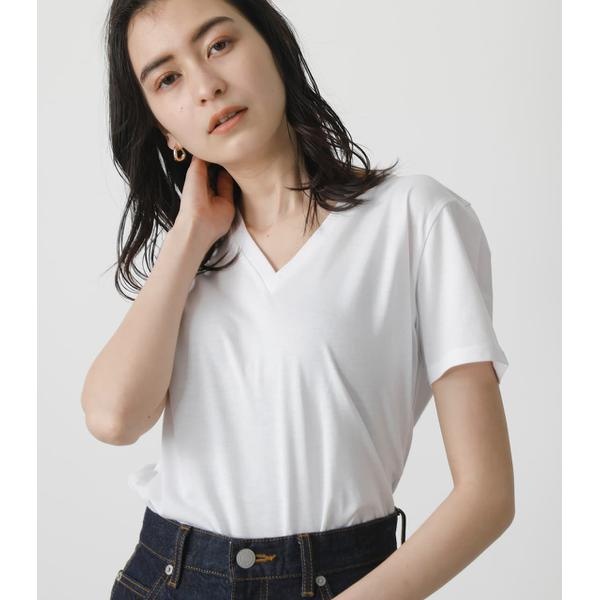 BASIC SHORT SLEEVE TEE | アズールバイマウジー(AZUL BY MOUSSY